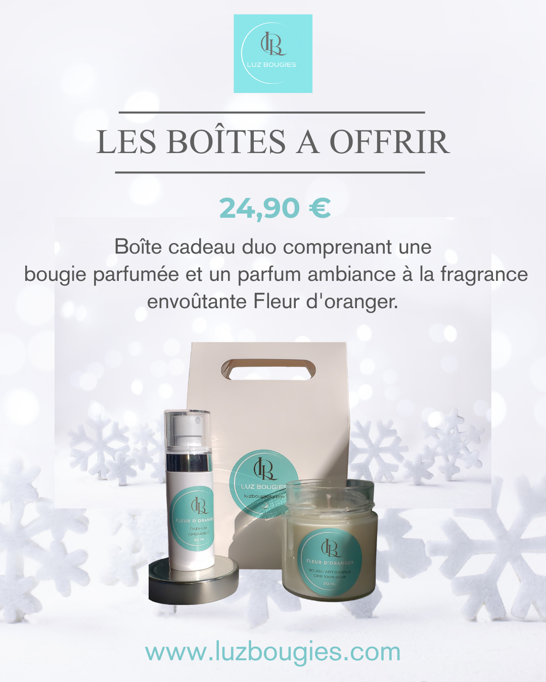 Boîte cadeau Fleur d'oranger