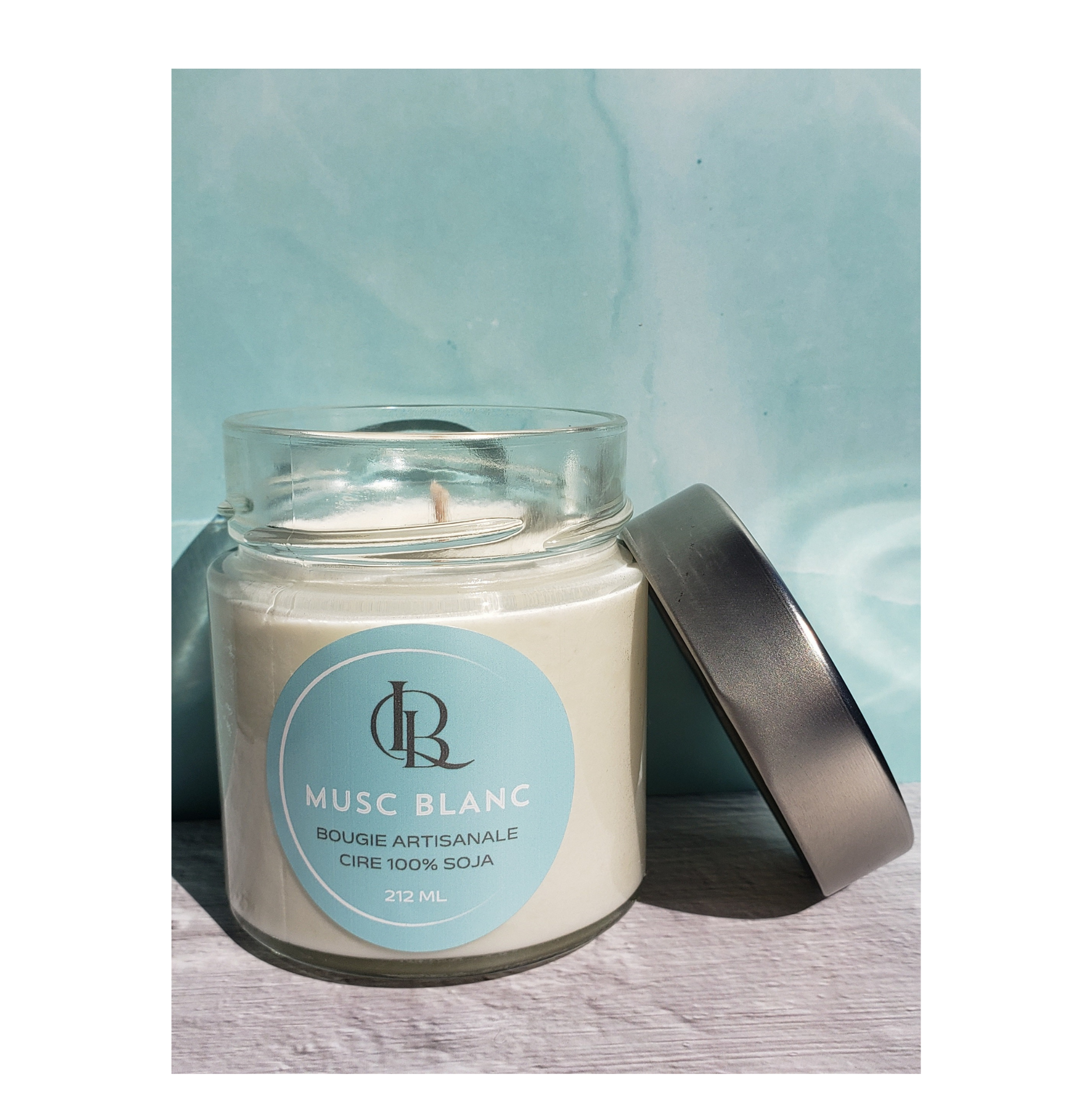 Bougie parfumée Musc Blanc