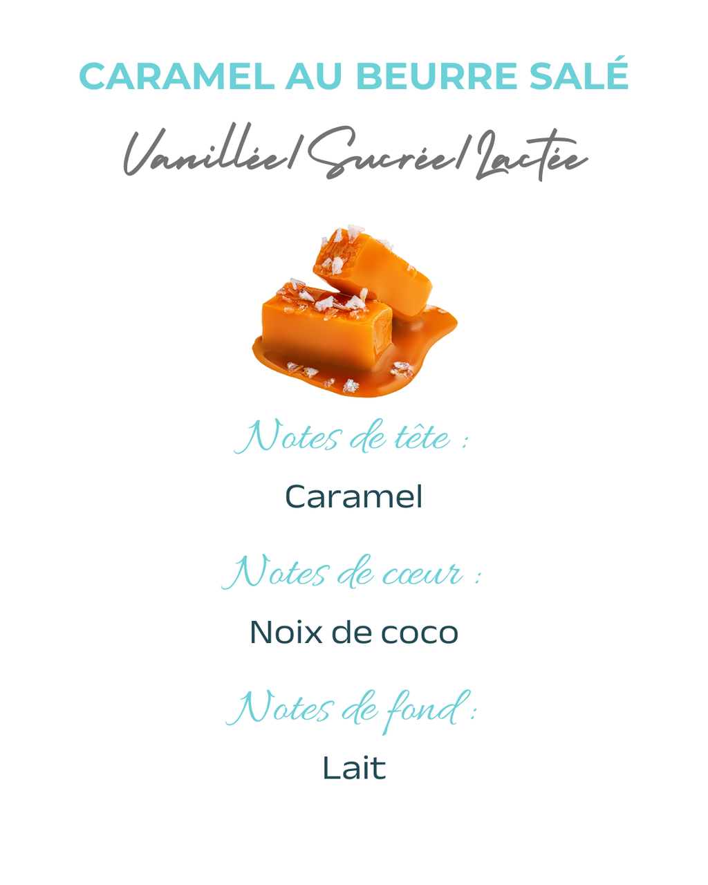 Bougie parfumée Caramel au Beurre Salé