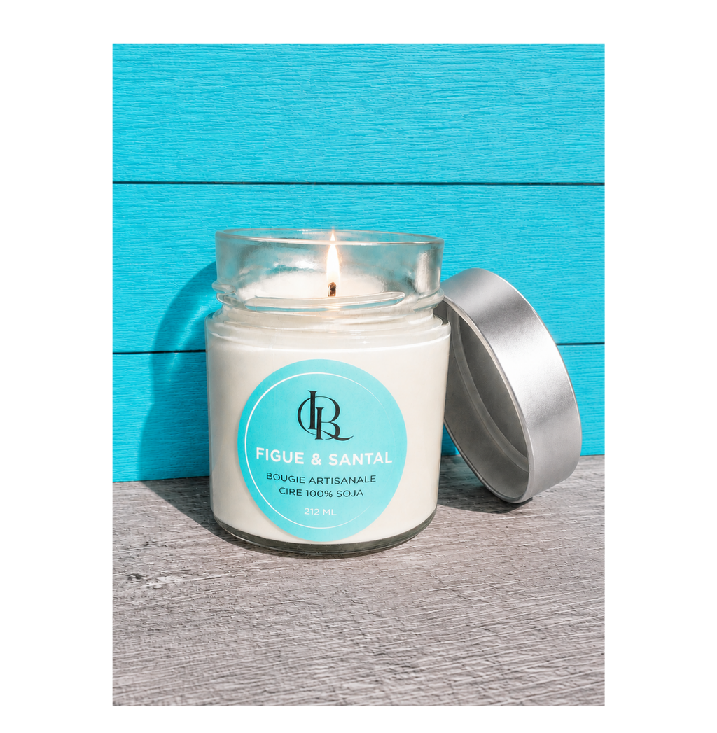 Bougie parfumée Figue et Santal