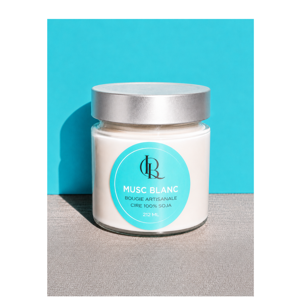 Bougie parfumée Musc Blanc