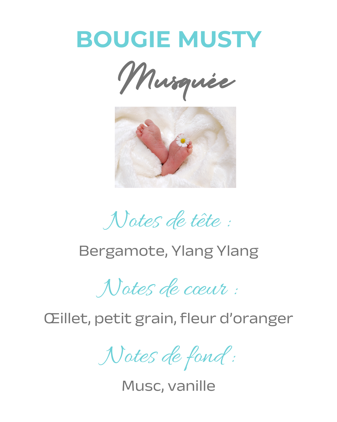 Bougie parfumée Musty