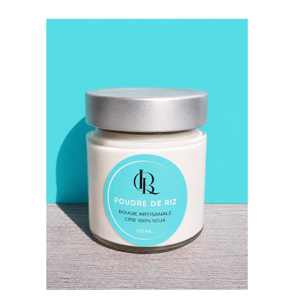 Bougie parfumée Poudre de riz