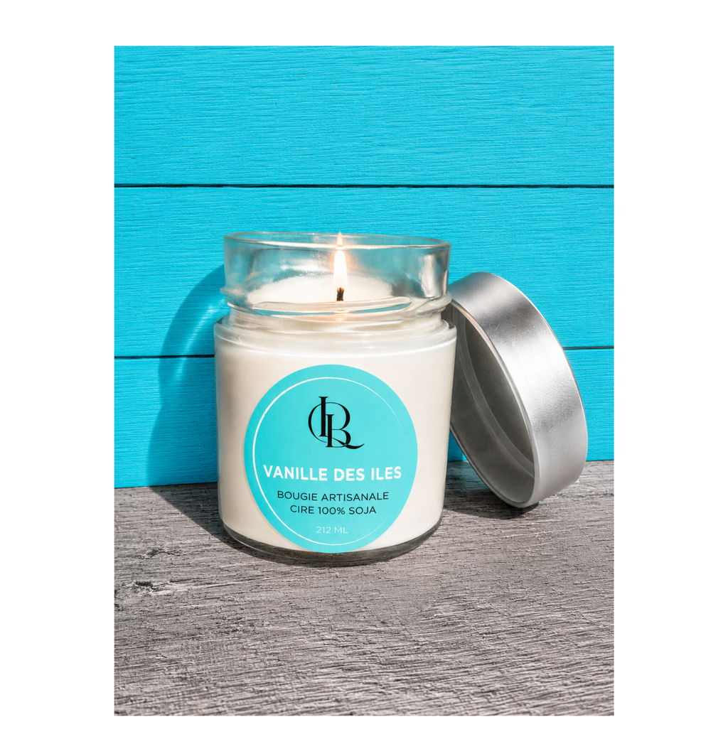 Bougie parfumée Vanille des îles