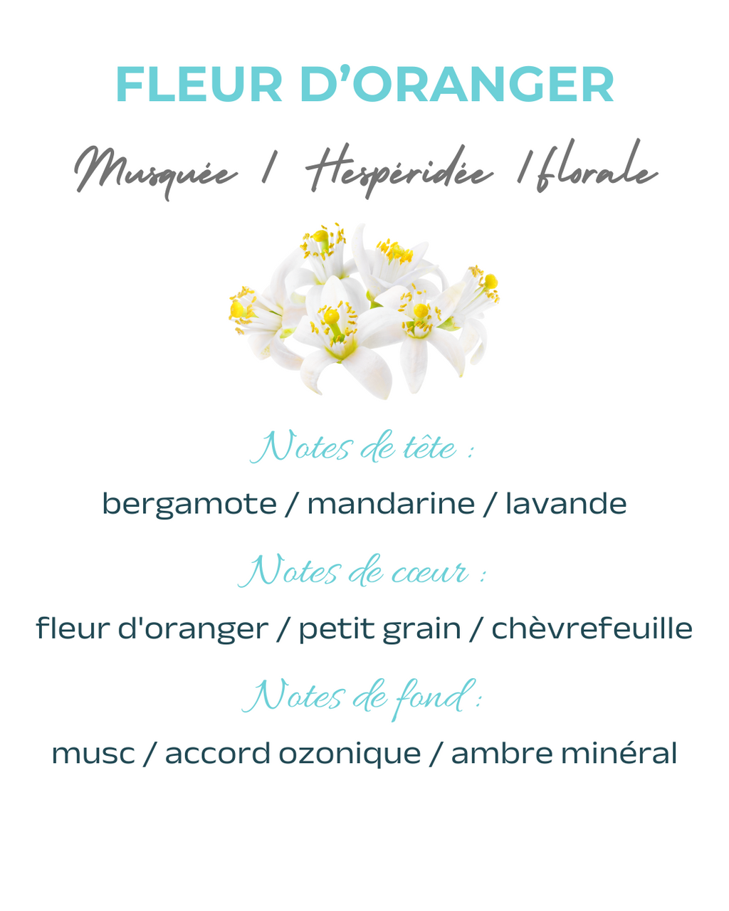 Parfum textile Fleur d'oranger