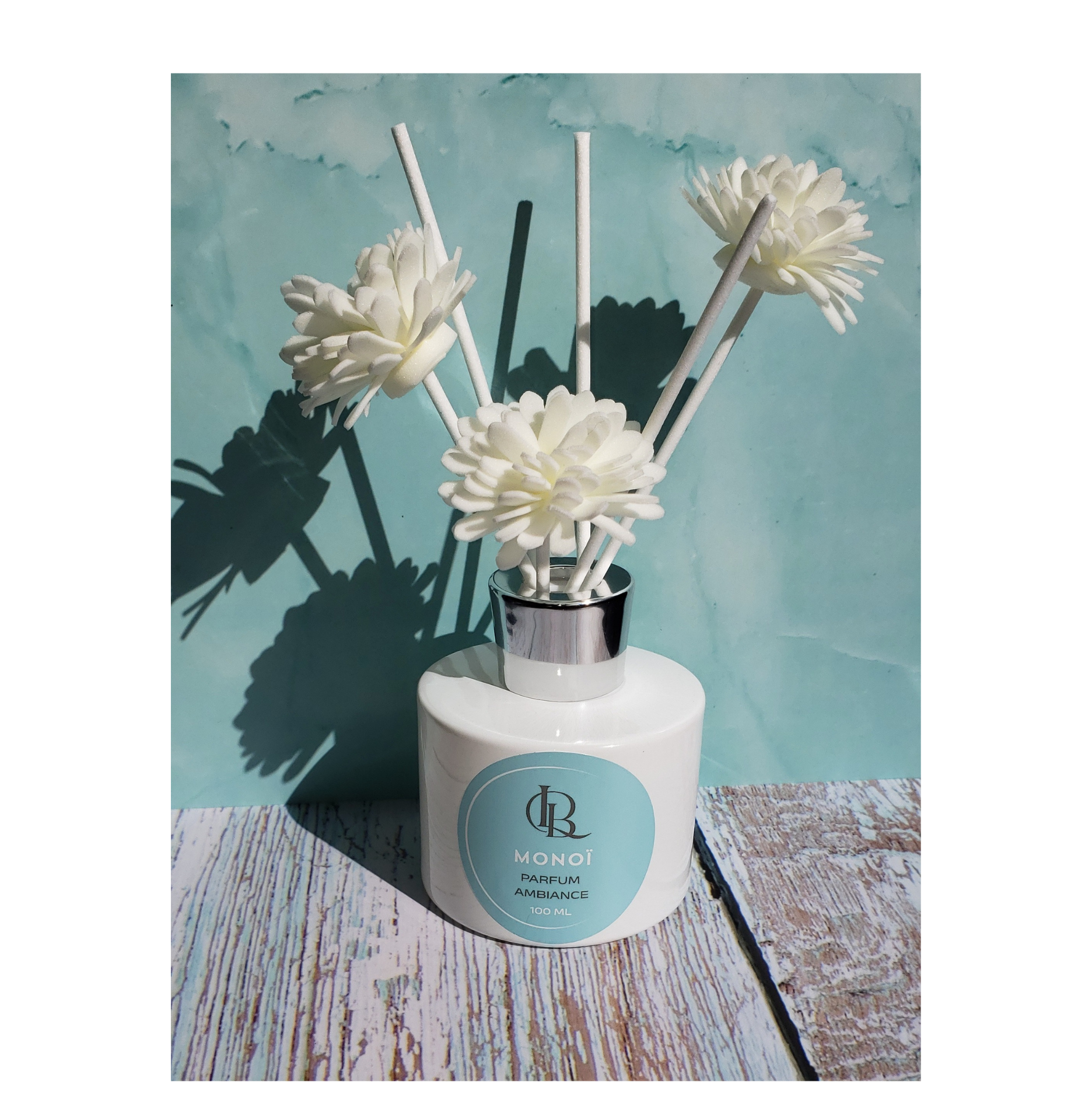 Diffuseur parfumé à tiges Monoï