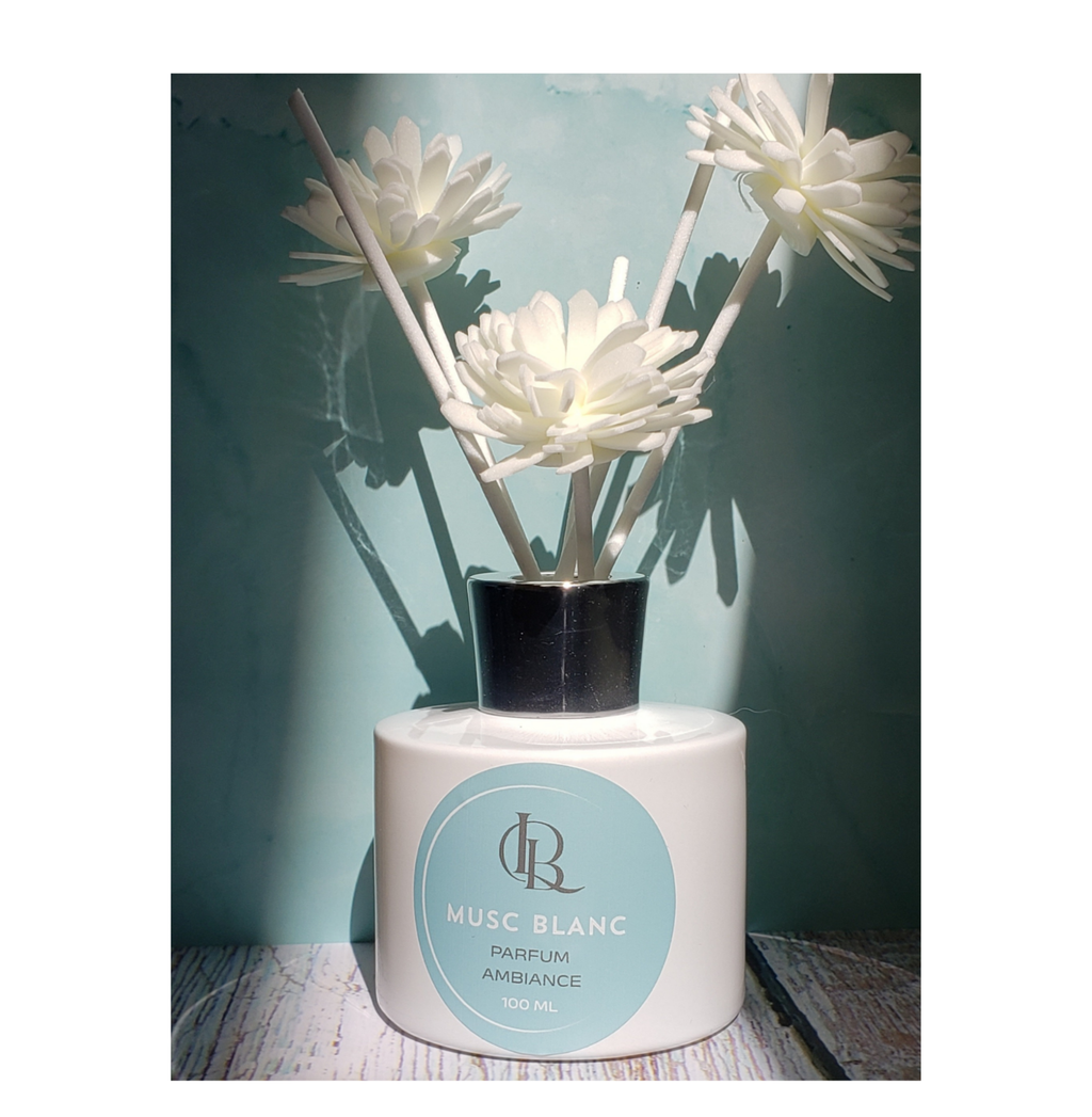 Diffuseur à tiges Musc Blanc