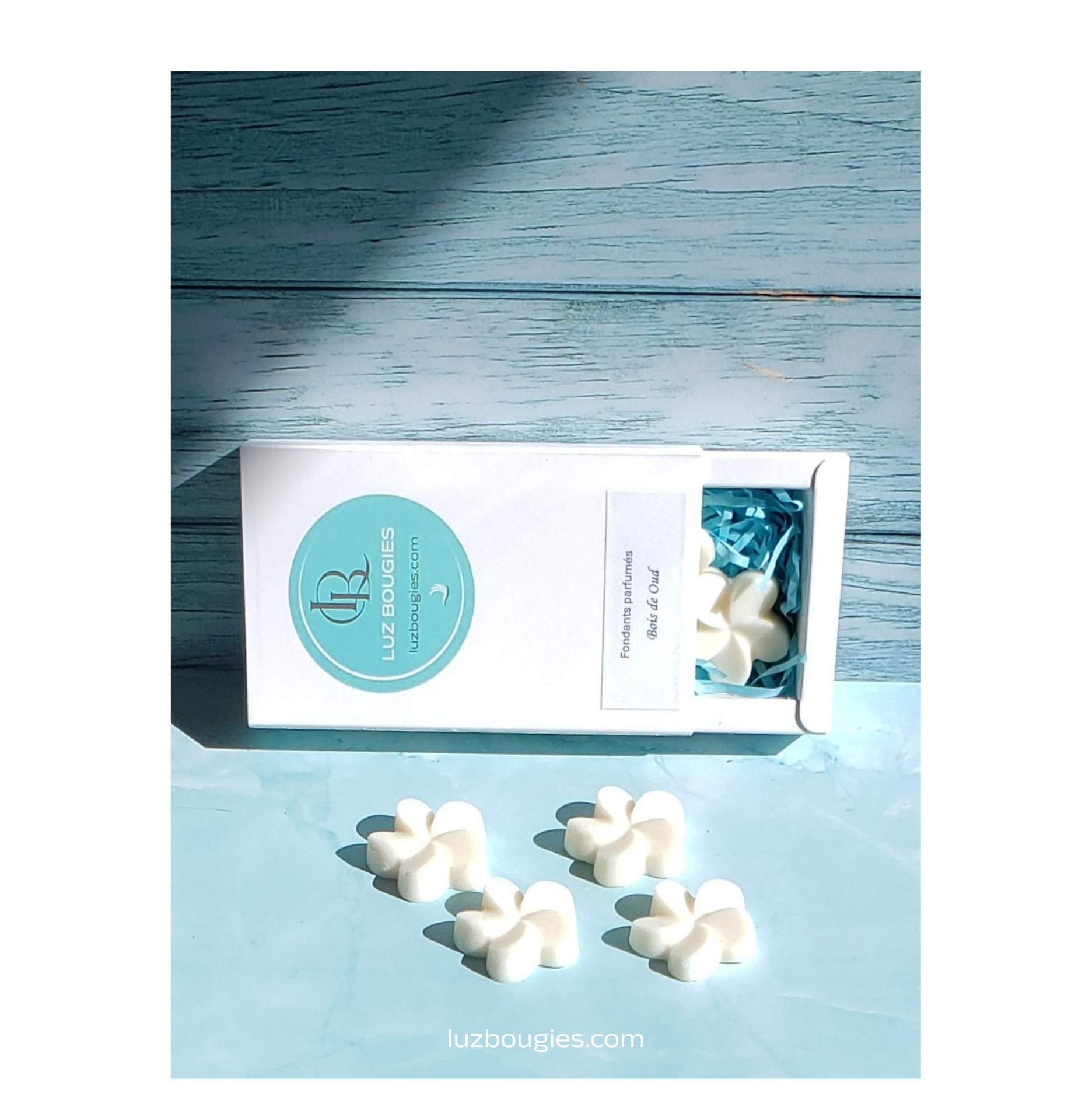 Coffret 4 fondants Bois de Oud