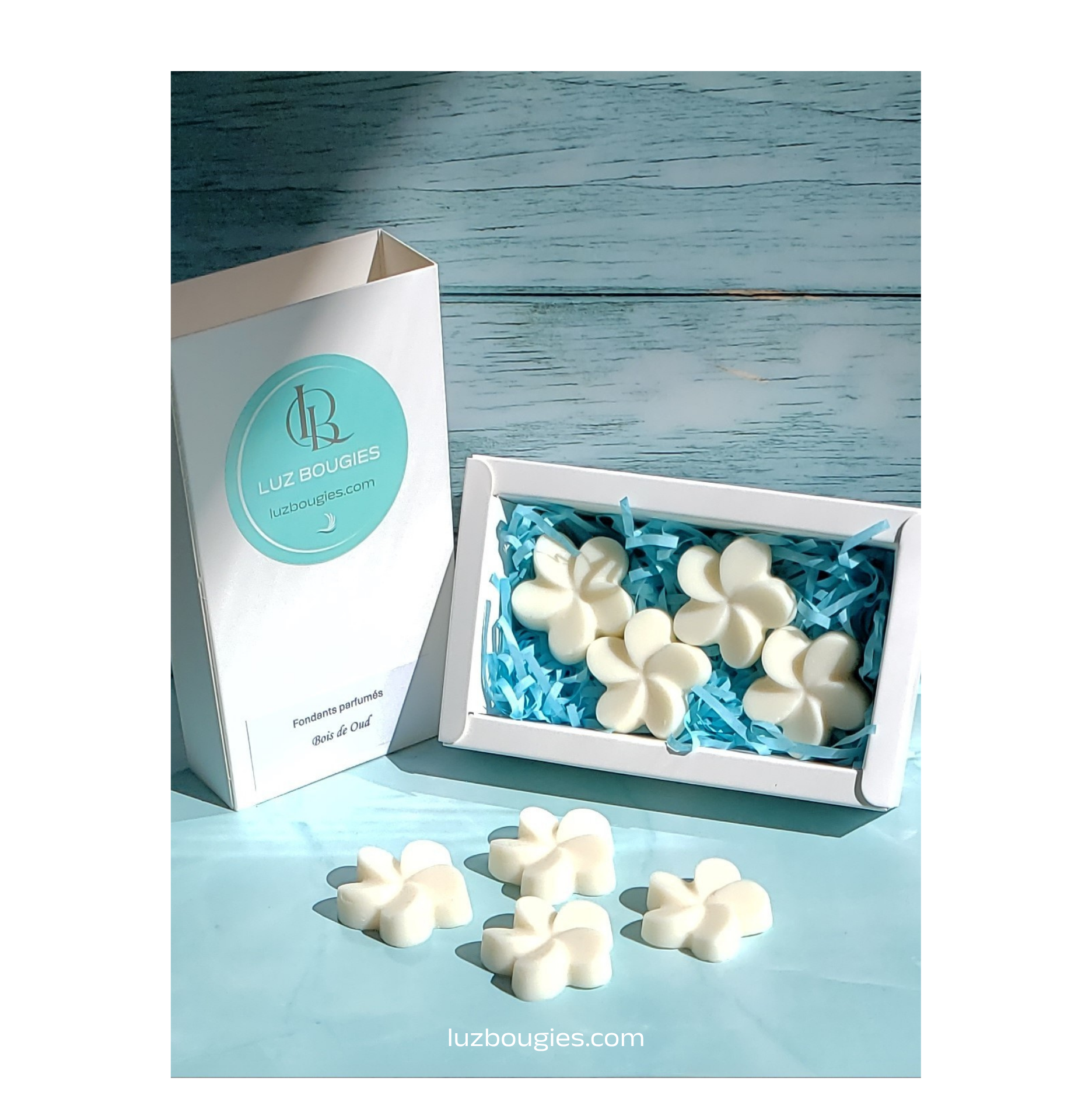Coffret 4 fondants Bois de Oud