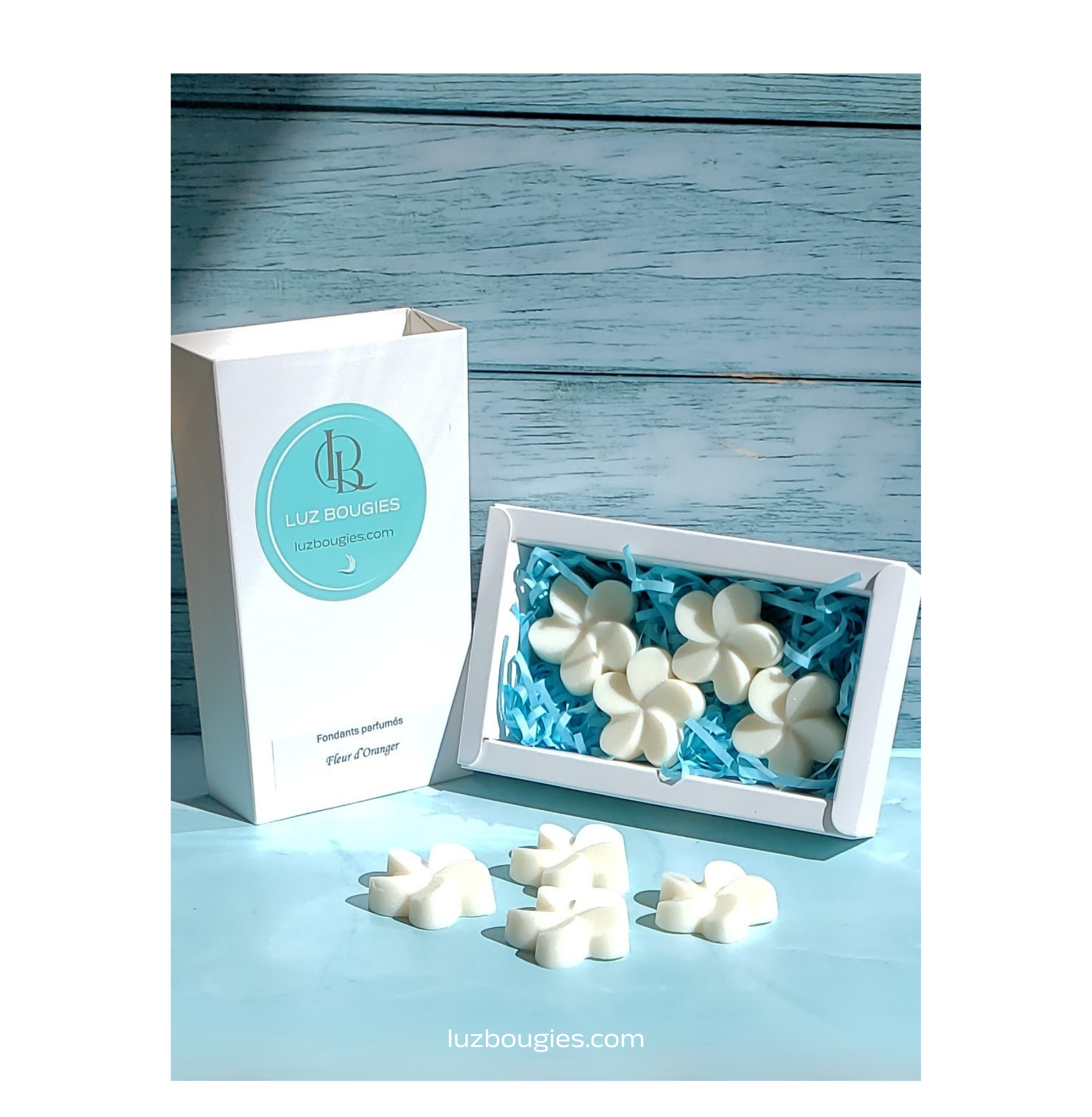 Coffret 4 fondants Fleur d'Oranger