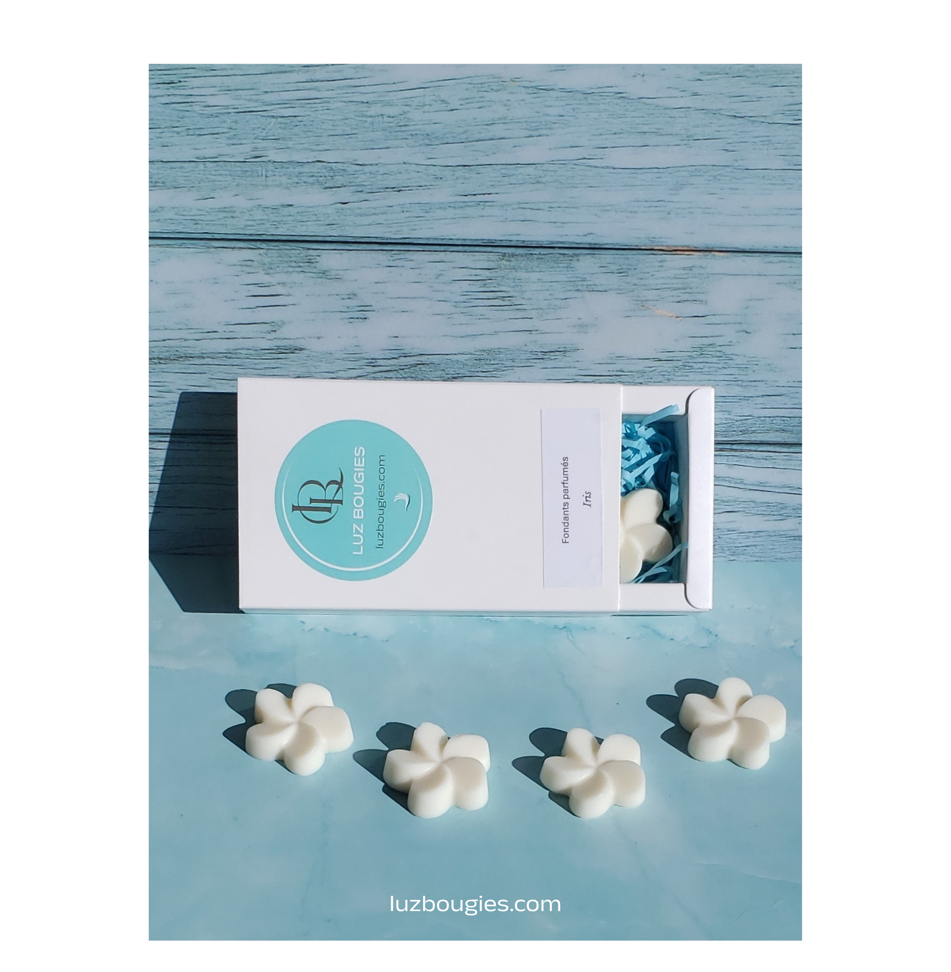 Coffret 4 fondants Iris