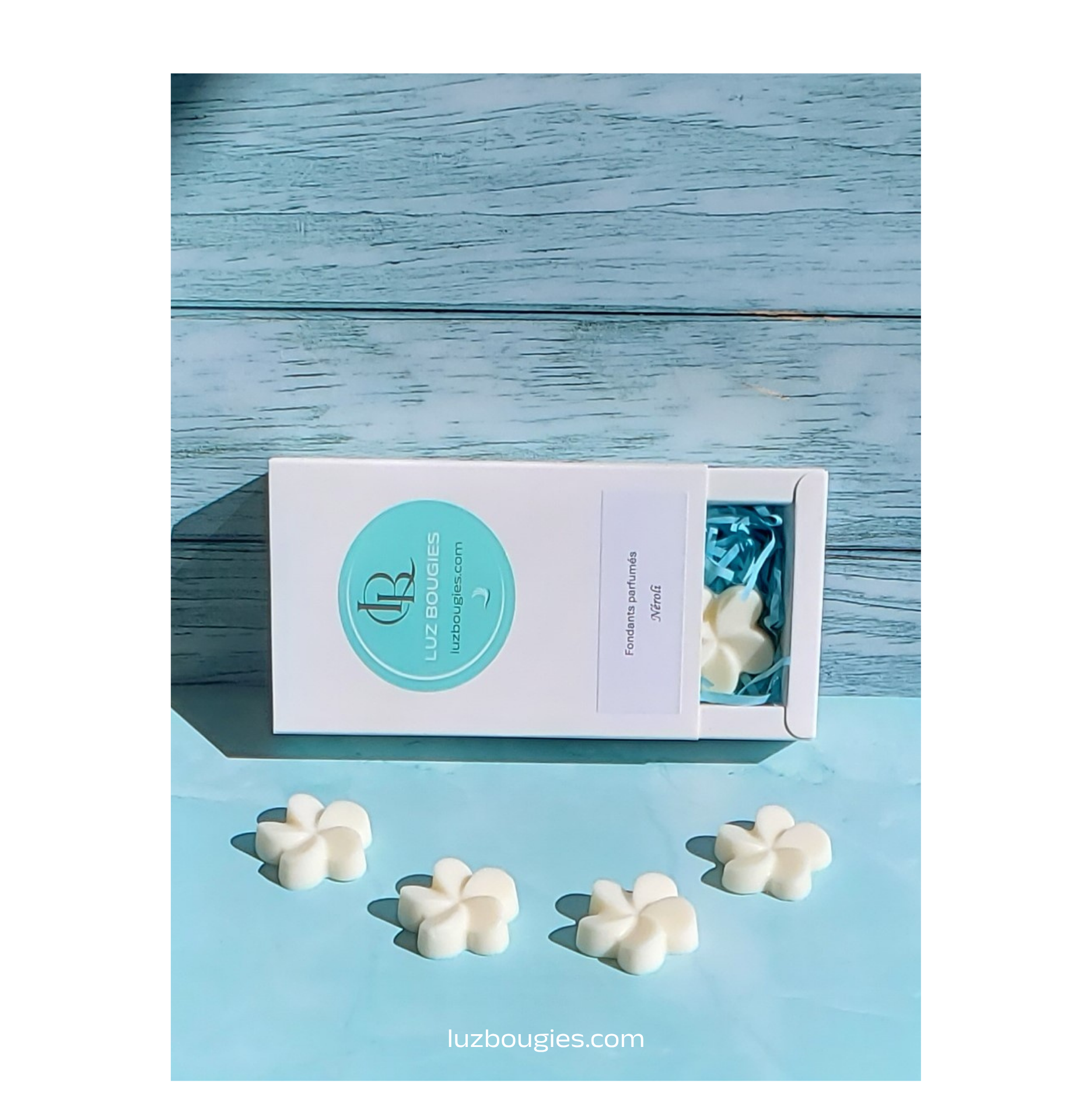 Coffret 4 fondants Néroli