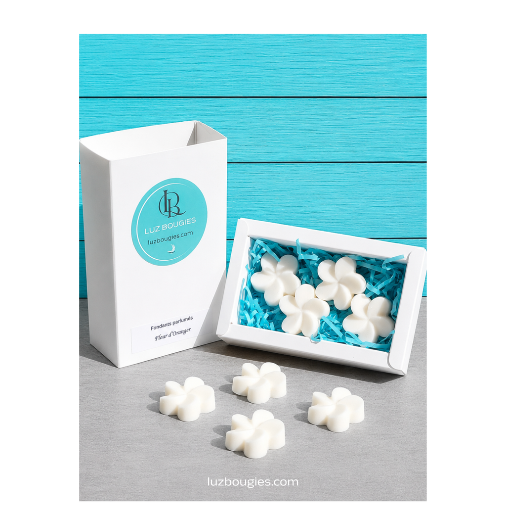 Coffret 4 fondants Fleur d'Oranger