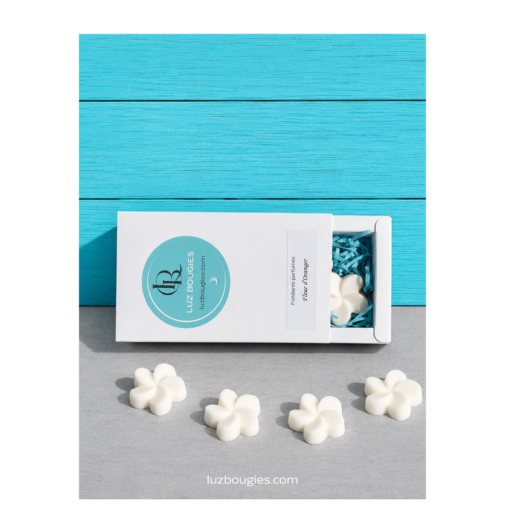 Coffret 4 fondants Fleur d'Oranger