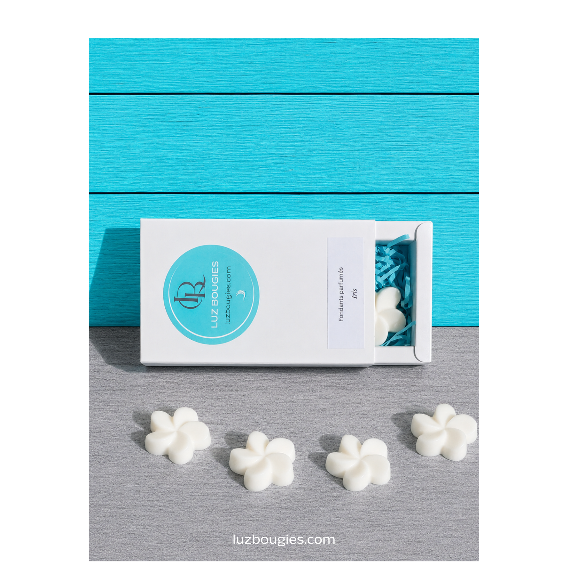 Coffret 4 fondants Iris