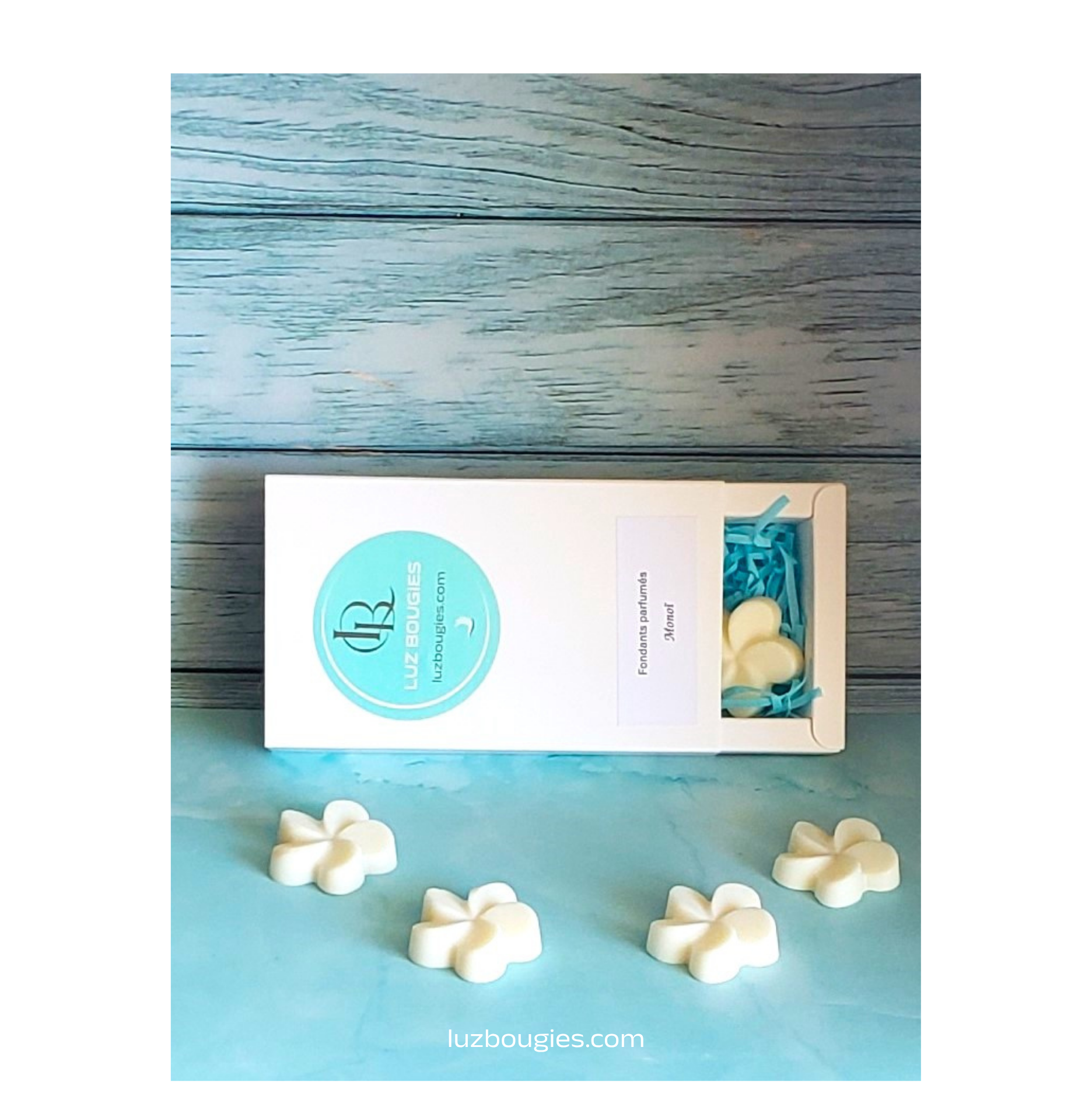 Coffret 4 fondant Monoï