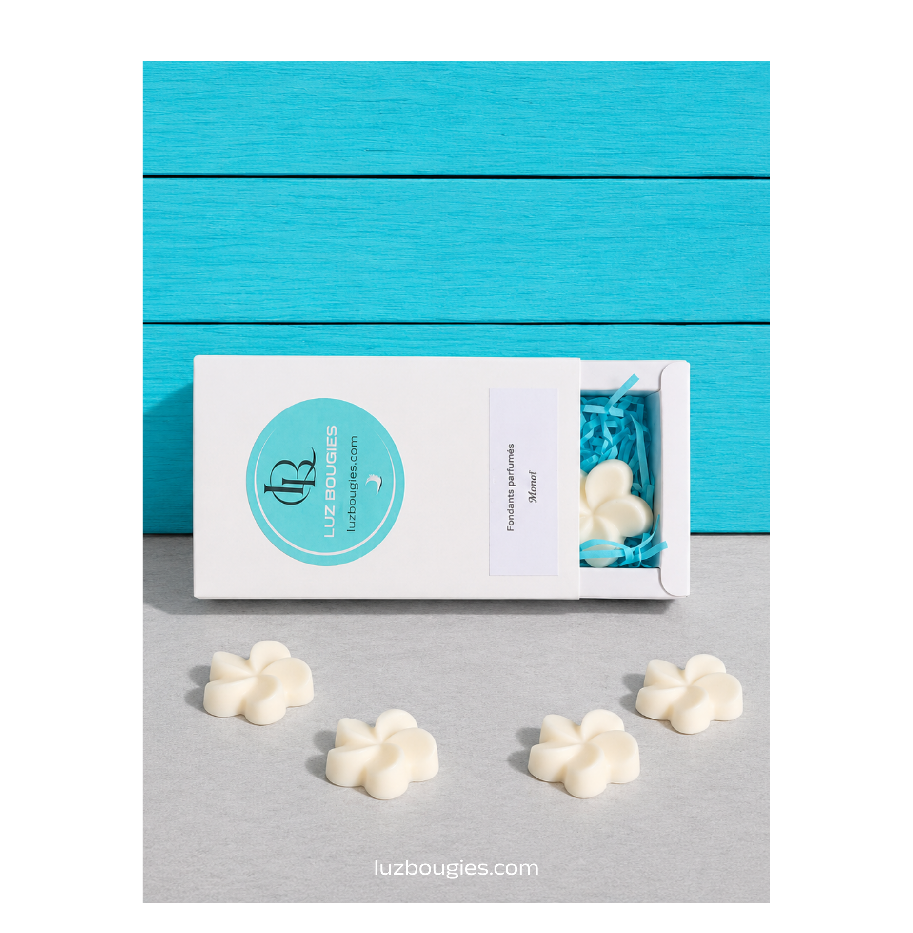 Coffret 4 fondant Monoï