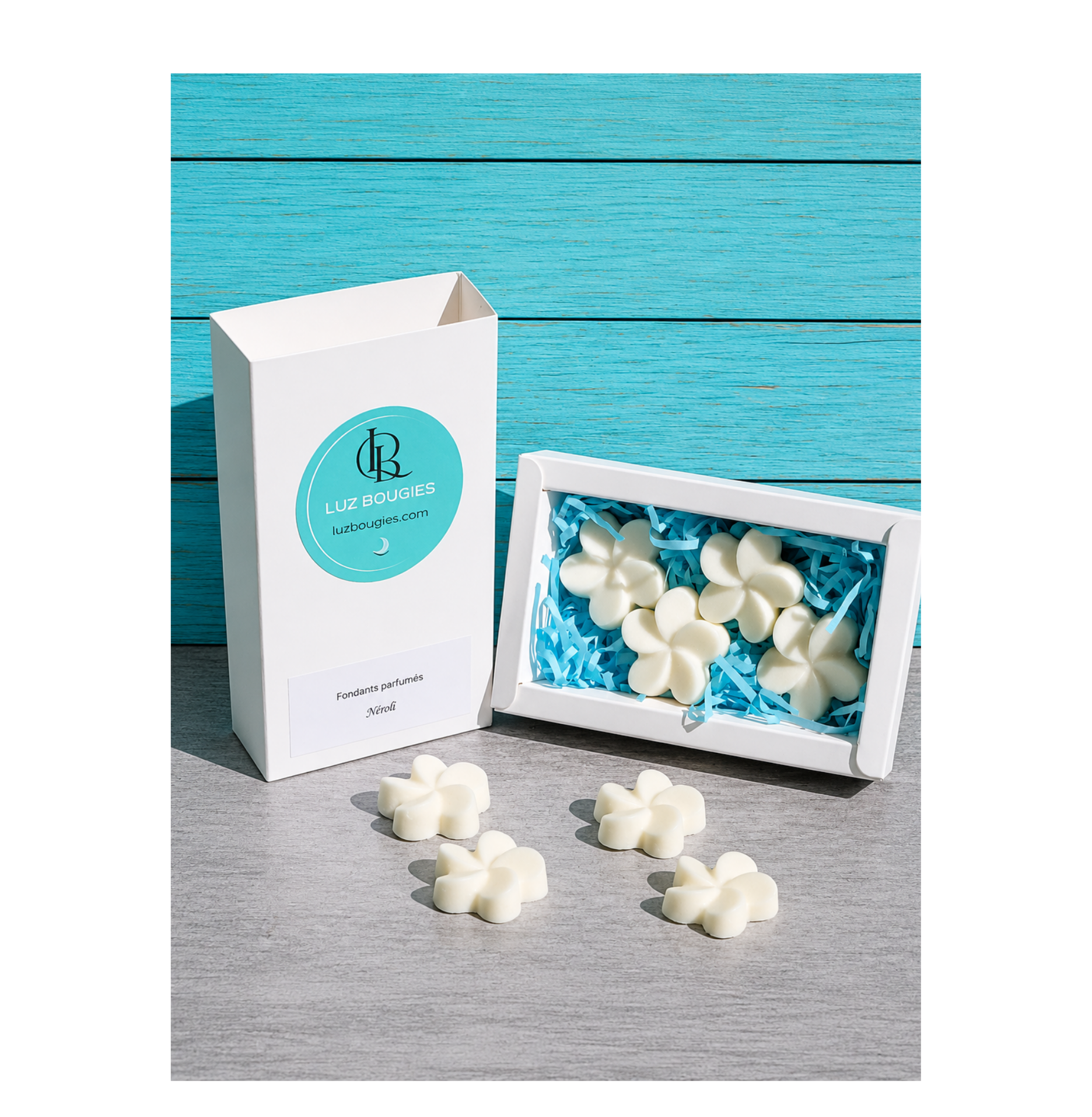 Coffret 4 fondants Néroli