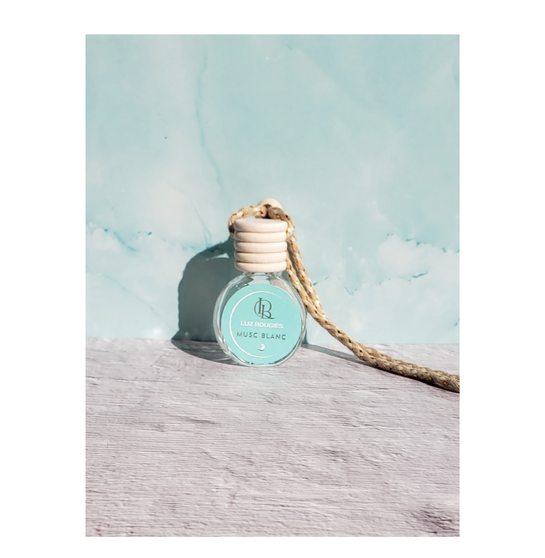 Diffuseur voiture Musc Blanc