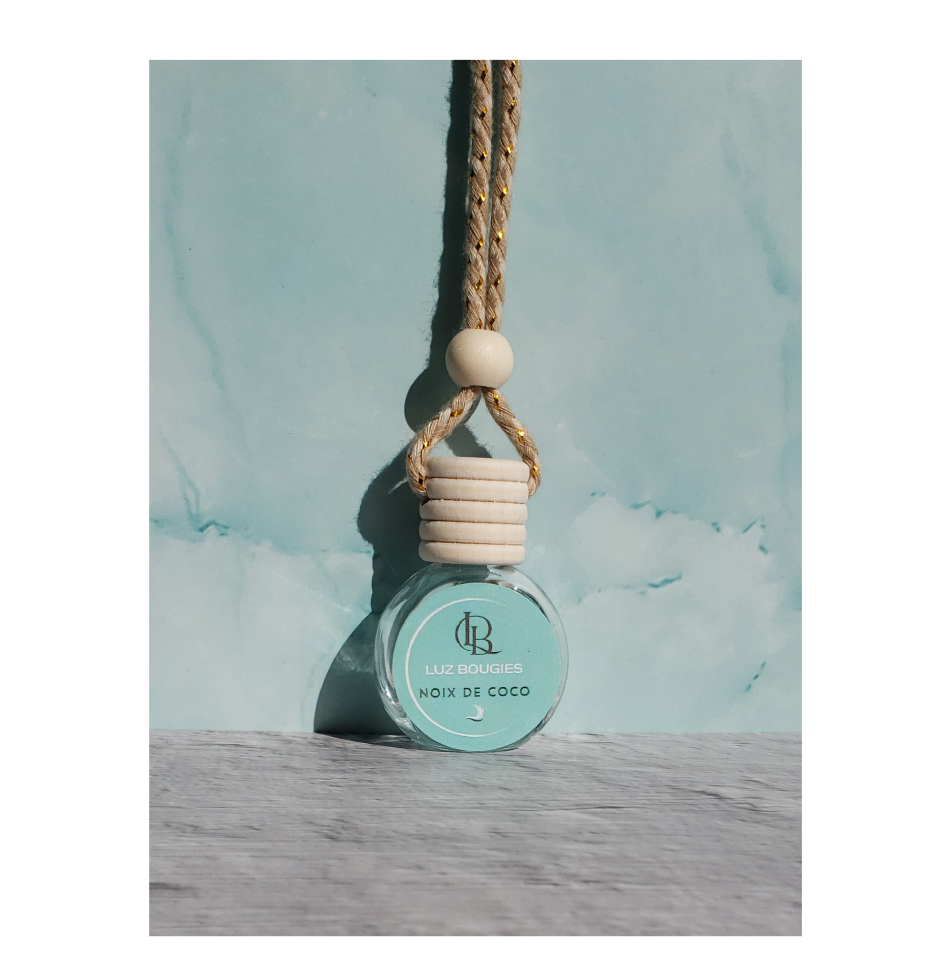 Diffuseur voiture Noix de Coco