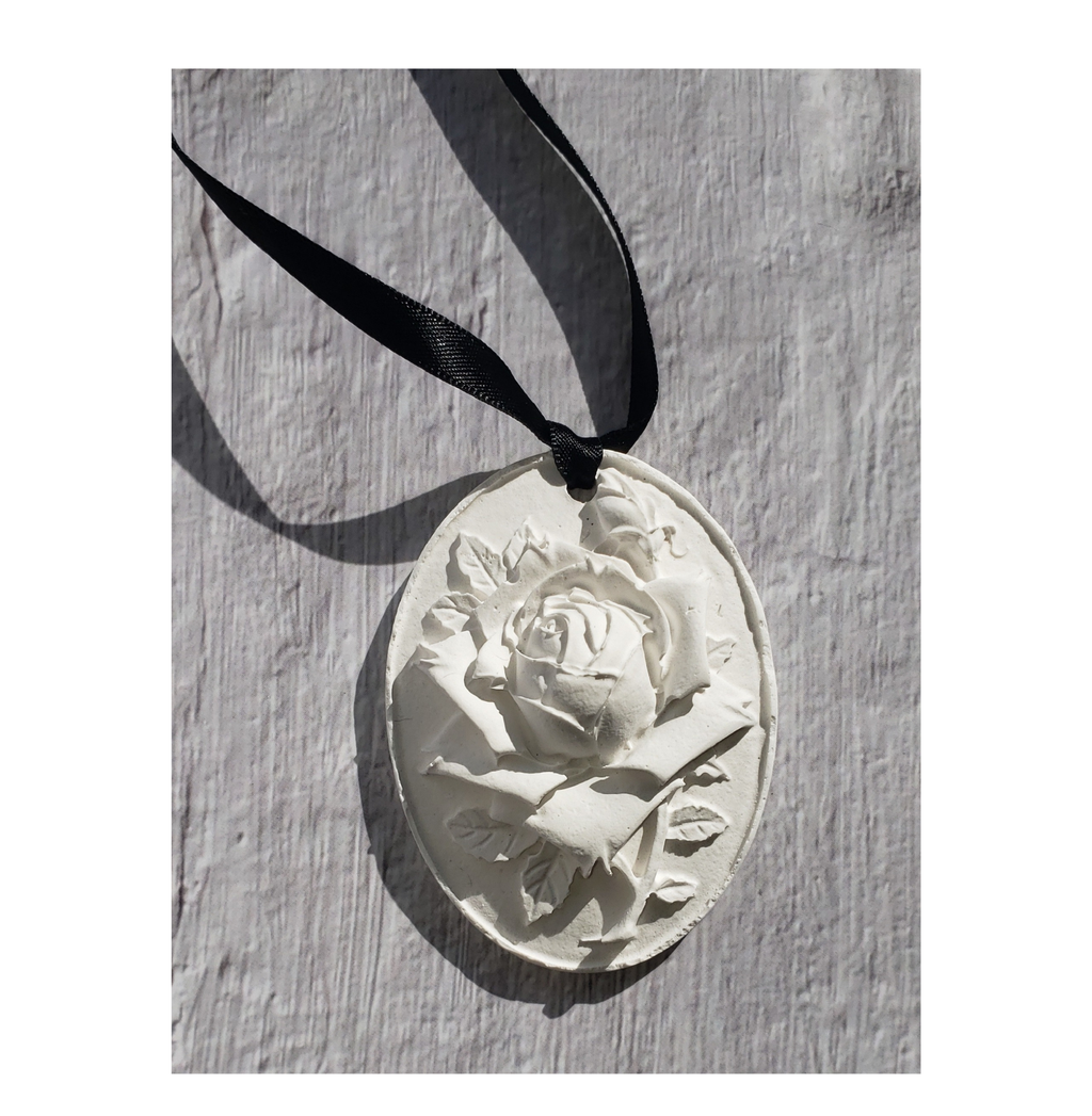 Plâtre parfumé motif Rose