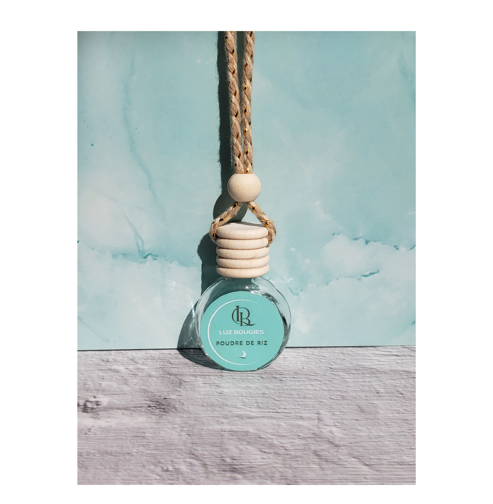 Diffuseur voiture Poudre de Riz