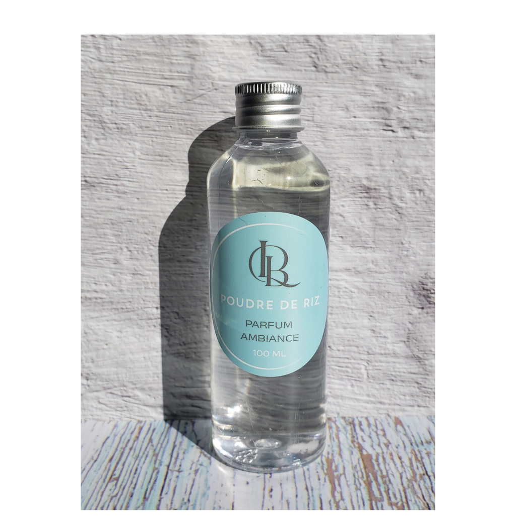 Ensemble recharge diffuseur à tiges Poudre de riz