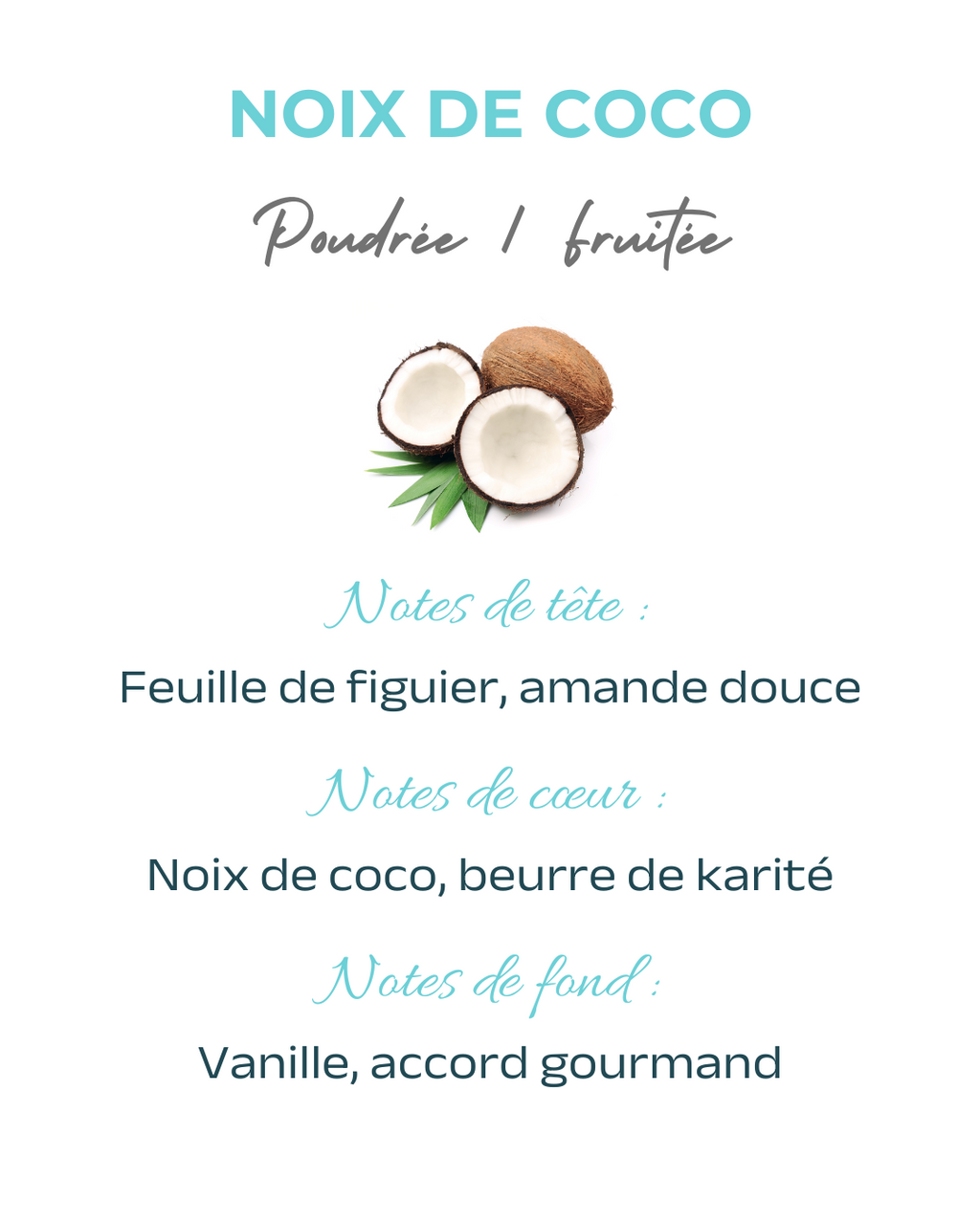 Parfum ambiance Noix de coco